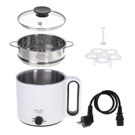 Adler | AD 6417 | Electric pot 5in1 | 1.9 L | White | Number of programs 5 | 780-900 W - 6